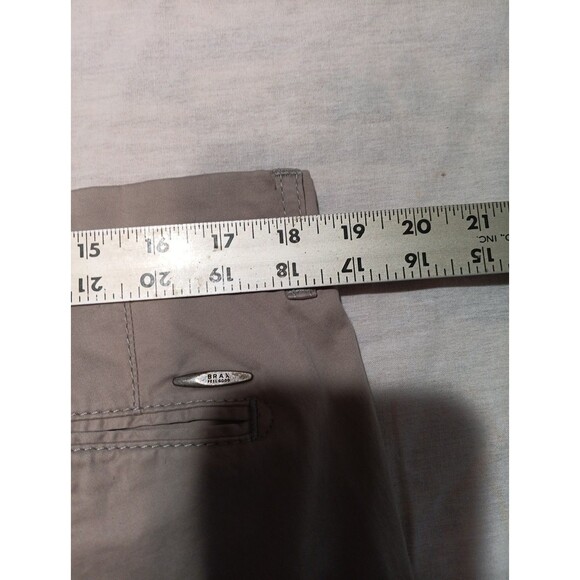 BRAX Feel Good Evans Pants Men Size 38x34 Straight Leg Chino Beige Stretch - Picture 5 of 5